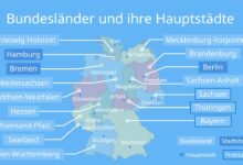 bundesländer deutschland mit hauptstadt